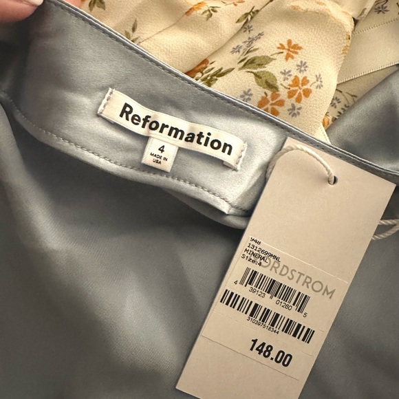 REFORMATION Ronda Silk Top - Picture 6 of 6